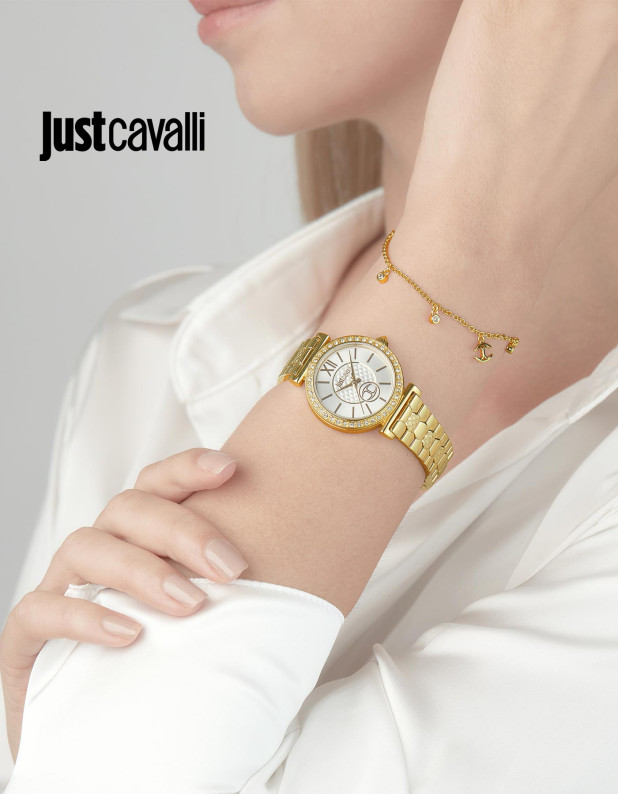 JUST CAVALLI Ladies Watch with Bracelet